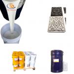 30 Shore A Plaster Concrete Mold Making Tin Cure RTV2 Liquid Silicone Rubber for sale