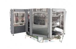 China Soft Drink Wine Beer Canning Filling Machine With 12 Filling Heads supplier