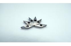 China High Hardness Steel Carbide Inserts PCD Grinding Tools For PCBN Cutting supplier