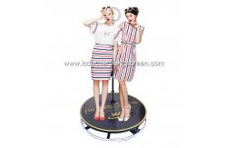 China 3 - 5 Person 360 Rotating Photo Booth With Selfie Bracket supplier