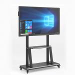 Finger Digital Whiteboard Touch Screen 65 Inch Interactive Teaching Board With Projector