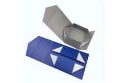 China Magnetic Fold Rigid Collapsible Box Rigid Flat Cardboard Shipping Boxes supplier