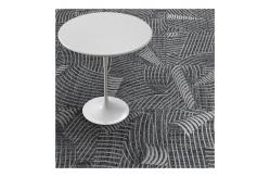 China Waves Design And Page Design Cutsom Nylon Printed Carpet Tiles Reel supplier
