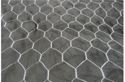 China Hex Galvanised Gabion Baskets 80x100 Wire Mesh Rock Baskets supplier