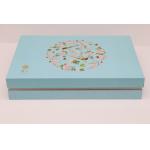 Gold Foil Rigid Cardboard Gift Boxes With Lids 70g/M2 ISO9001
