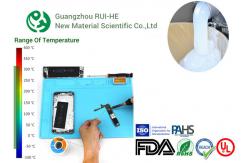 China Transparent High Temperature Silicone Rubber H5350 - 50 ® Good Resilience supplier