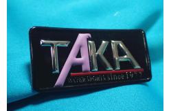 China High-Frequency Patch With Embossed Logo , Customized 3D Effect TPU Heat Transfer supplier