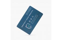 China Anti Theft Contactless RFID Shield Card Credit Protector Custom RFID Blocking Card supplier