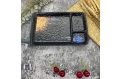 China BSCI Rectangle Melamine Dinner Plates 9.37inch All Season Indoor Use supplier