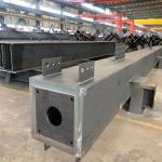 Prefabricated Steel Structure Warehouse Shed Construction Box Steel Column Building