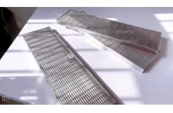 China Stainless Steel Gutter Guard Strainer Downspout Wedge Wire Seen Mesh supplier