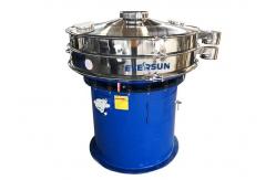 China Diameter 800mm Peanut Circular Vibrating Screen Powder Screening Machine supplier