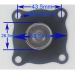ASCO Pulse Valve Diaphragm C113928 Nitrile/Buna Or Viton Material 3Inch SCXE353.060 for sale