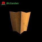 Portable Outdoor Rust Corten Steel Bbq Pit Customized