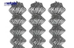 China 1 Inch 1.2mm GI Chain Link Mesh Fence Security Fencing Odm supplier