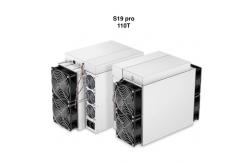 China BTC Miner Bitmain Antminer S19 PRO 110T 3250w Bitcoin Mining supplier