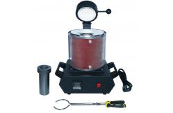 China TOKTOS Gold Furnace Machine 10kg with 1/2/3KG Graphite Crucible supplier
