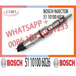 fast dispatch diesel fuel injector 0445120031 51 10100 6026 for MAN truck for sale