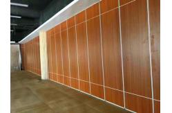 China Floor To Ceiling Conference Room Movable Partition Wall With MDF Melamine Surface supplier