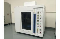 China UL94 Horizontal Vertical Flame Test Chamber , EN 60695-2-11  Flammability Tester supplier