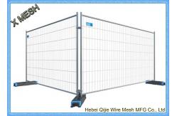 China Hot Dipped Galvanized Temporary Mesh Fencing 60x150mm Mesh Size supplier