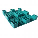 Multi Size Lightweight Plastic Pallet Black Euro HDPE Pallets