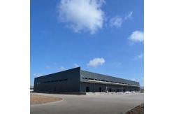 China Prefab Steel Frame Warehouse Custom Size for Heavy Duty Goods Storage Anti-Corrosion  supplier