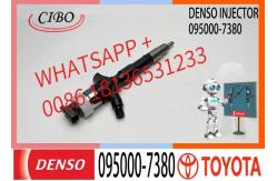 China 095000-7380 23670-30240 Auto Part Fuel Injector for Toyota supplier