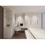 Fadior Stainless Steel Modern Tatami Bed With Integrated Study Desk And Hidden Storage for sale