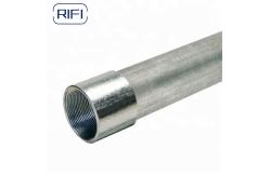 China Grc IMC Conduit Pipe Electrical Rigid Conduit With A Coupling A Plastic Cap supplier