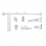 Smart System Electric Curtain Track With Automated Roman Rail Single Bracket