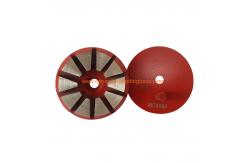 China Quick Change Double Button Segments concrete grinding tools for concrete grinder supplier