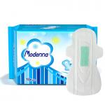 Organic Daily Use Sanitary Pads 240mm Cotton Natural Menstrual Pads for sale