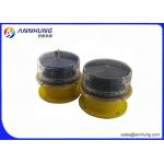 Mini Panel Solar Aviation Obstruction Light Low Power Consumption Long Life Span