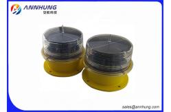 China Mini Panel Solar Aviation Obstruction Light Low Power Consumption Long Life Span supplier