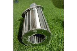 China Customized Centrifugal Filtration Basket Polished with Triangle Wedge Wire supplier