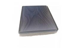 China Wood Grain Aluminum Extrusion Profile For Modular Kitchen Cabinet Gola Shape supplier