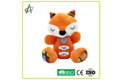 China BPA Free Fox Musical Plush Toys For Sensory Training supplier