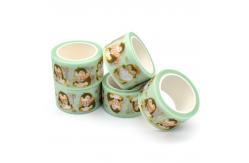 China Ins Design Custom Printed Adhesive Ancient Home Decoration Washi Tape supplier