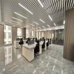 Decorative Linear Pipe Aluminum Baffle Ceiling Tiles U Shaped Suspended for sale