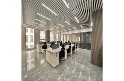 China Decorative Linear Pipe Aluminum Baffle Ceiling Tiles U Shaped Suspended supplier