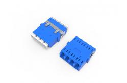China Fiber Optic Adapter LC APC UPC Flangeless Quad supplier