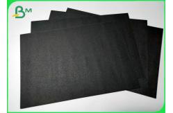 China Recyclable Pollution-Free Uncoated Black Cardboard High Strength Handbags Material supplier