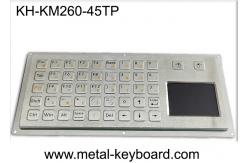 China SUS304 81x81mm Waterproof Keyboard With Touchpad FCC PS2 supplier