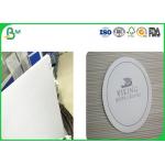 White Uncoated Woodfree Paper , Absorbent Cardboard Paper With Good Absorbency for sale