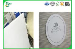 China White Uncoated Woodfree Paper , Absorbent Cardboard Paper With Good Absorbency supplier