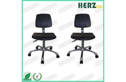China ESD Safe Adjustable PU foaming Swivel Safety Chair With Foot Rest supplier