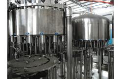 China 4 In 1 Non Carbonated Juice Pulp Piston Filling  Machine supplier