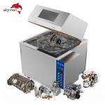 Rotary Basket Spray Cleaning Machine High Pressure Car Parts Cleaning for sale
