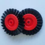 66.891.006 Circular Black Hard Brush Wheels Printing Machine Parts 6x60mm 8x60mm for sale